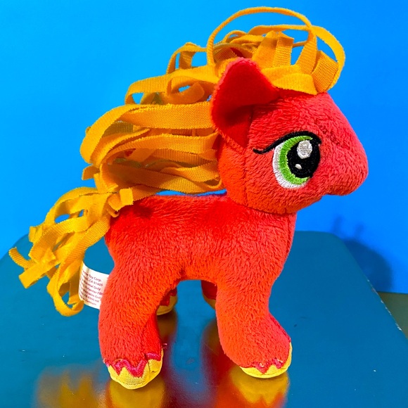 MY LITTLE PONY VTG 2014 CUTE APPLE JACK PLUSH WITH EMBROIDERED FACE & SYMBOL - Picture 4 of 9